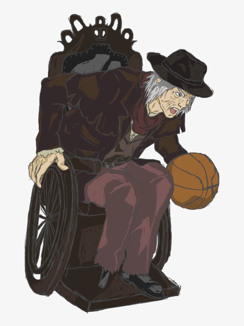 Graphic Transparent Stock Gehrman Wheelchair Basketball - Wheel Chair Bloodborne Fan Art, transparent png download