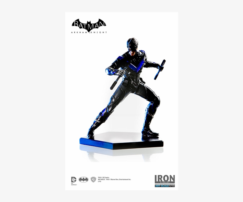 Skip To The End Of The Images Gallery - Arkham Knight Nightwing 1 10 Art Scale, transparent png download