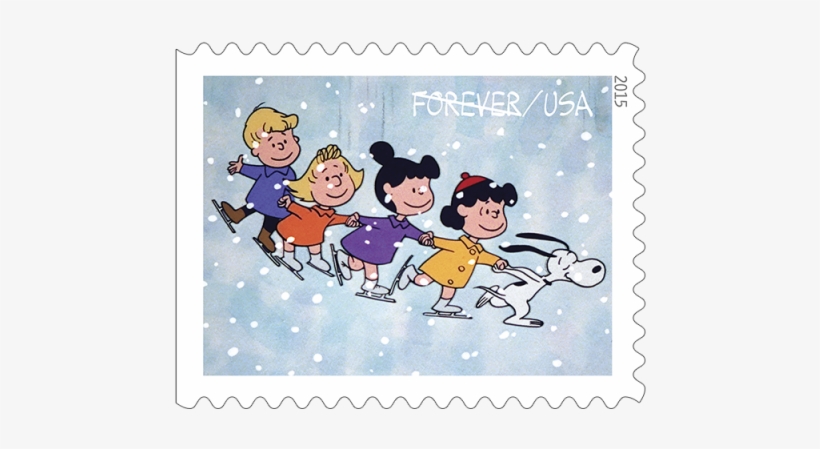 Image - Charlie Brown Christmas Stamps, transparent png download