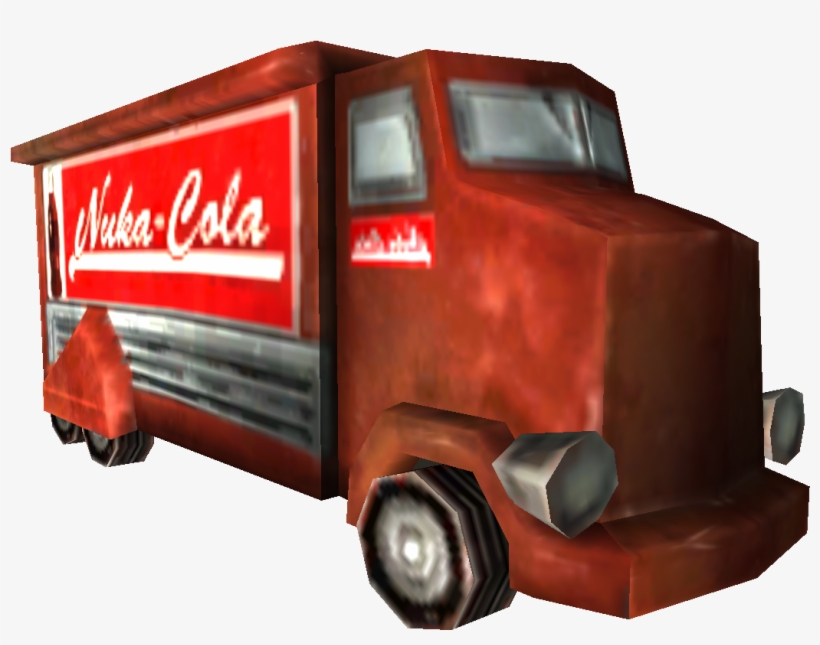 Nuka Cola Truck From Fallout 3 And Nv - Vehicle, transparent png download