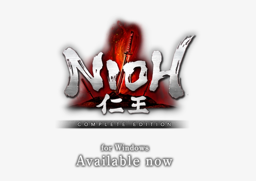 In Nioh, Players Will Traverse The Warring States Period - Nioh Logo Png, transparent png download