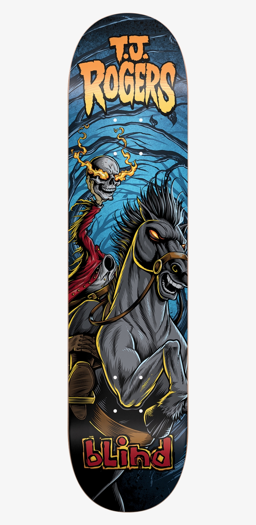 Blind Rogers Fairy Tale Headless Horseman Skateboard - Blind Tj Rogers Resin 7 Fairy Tale Headless Horseman, transparent png download