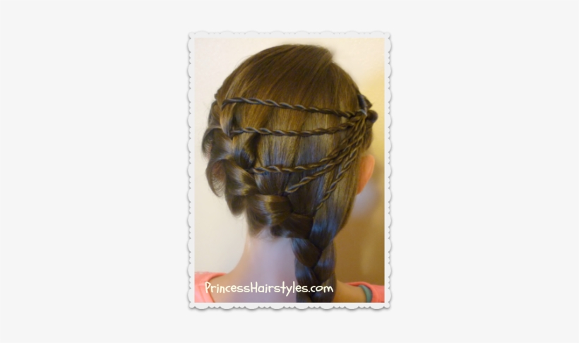 Shooting Star Braid - Pasos Para Hacer Peinados Para Niña, transparent png download