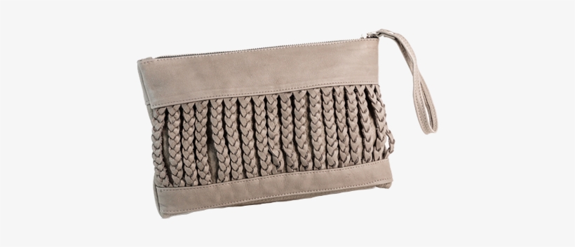 Banker Bag - Dutch Braid - Gray - Braid, transparent png download