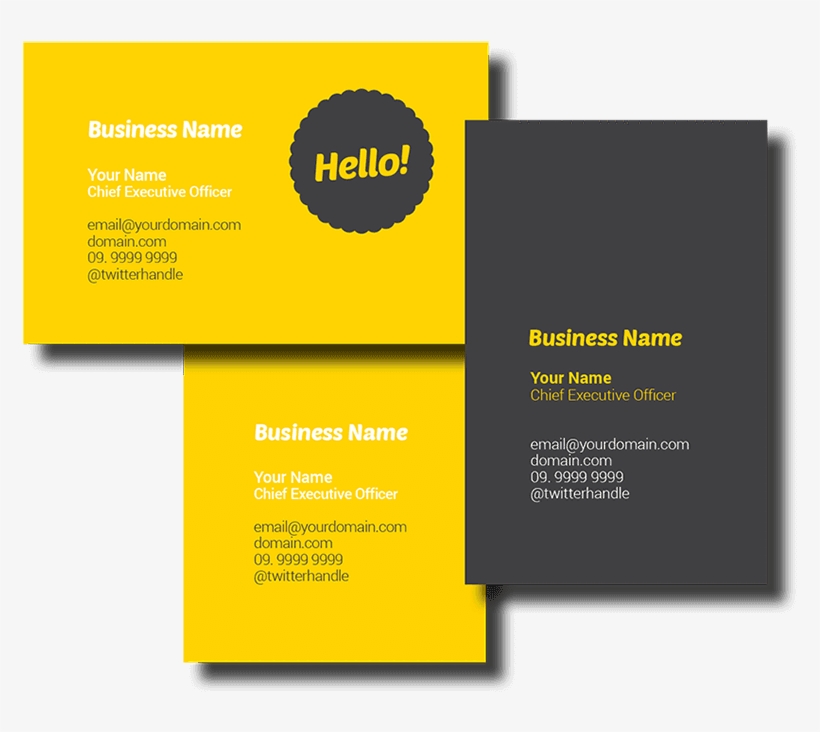Rush Business Cards - Name Card, transparent png download