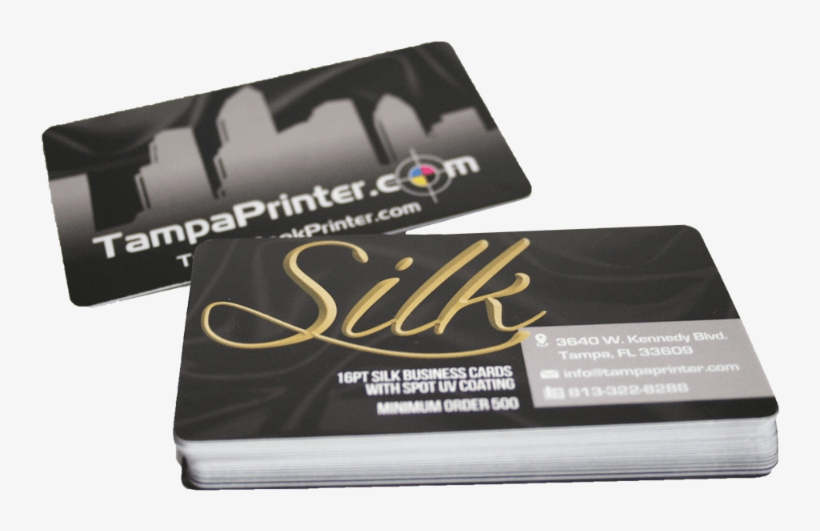 Silk Business Cards - Tampa, transparent png download