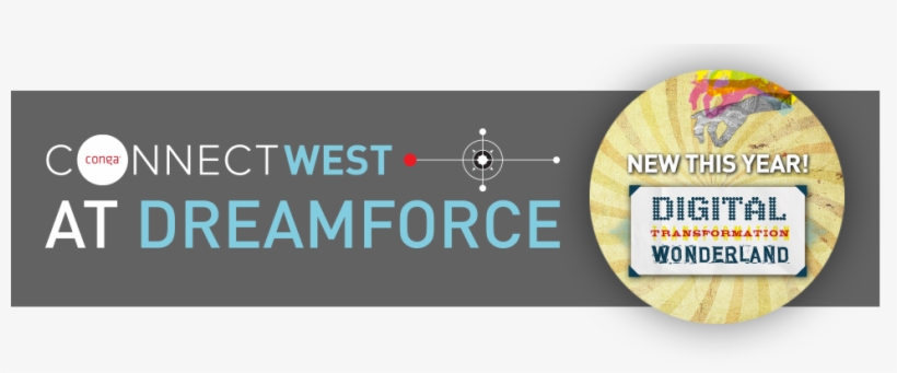 Conga Connect West At Dreamforce - Graphic Design, transparent png download