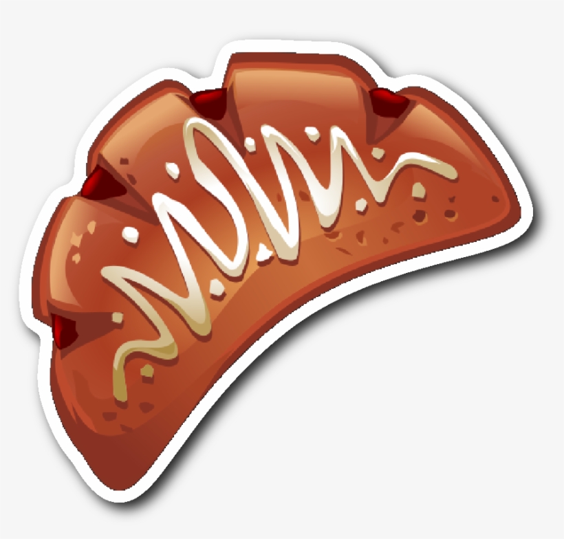 Bear Claw Sticker - Dessert, transparent png download