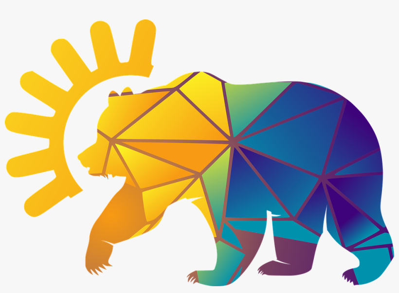 Bear, Cold, Hot, Logo, Polar Bear - Polar Bear, transparent png download