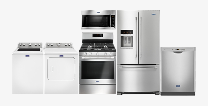 Image 1525533 Nov Savings Suite V2 - Maytag 4 Piece Kitchen Package With Mes8800fz 30" Electric, transparent png download