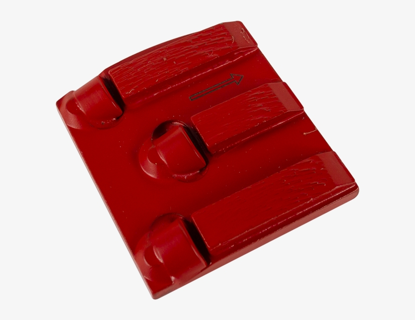 Switch Grinding Plate Bear Claw 3 Segments 3 Pcds Right - Plastic, transparent png download