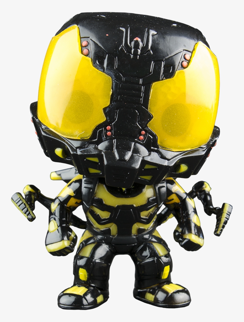 Yellowjacket Glow In The Dark Pop Vinyl Figure - Yellow Jacket Glow In The Dark Pop, transparent png download