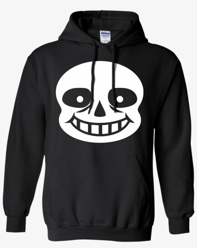 Undertale Shirt Sans Head Taleauto - Sans Head Womens Hoodie - Navy/small, transparent png download