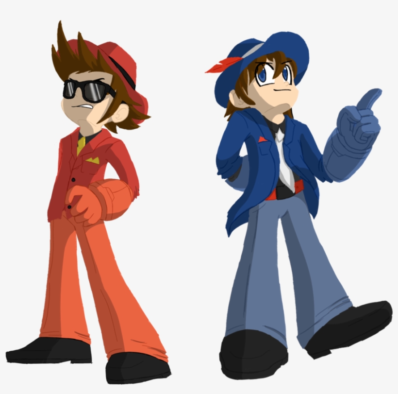 Noir Protoman And Megaman By Estefanoida On Deviantart - Protoman And Megaman, transparent png download