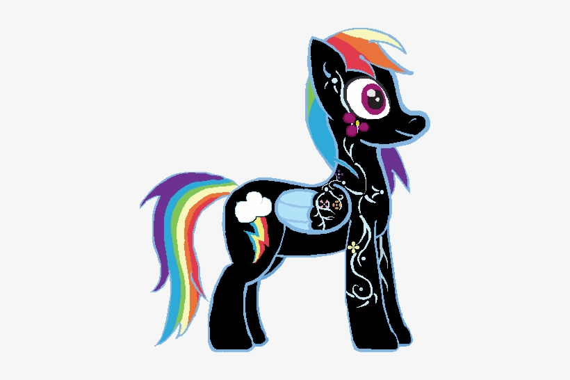 Cammy, Dia De Los Muertos, Flower, Rainbow Dash, Safe, - Filename, transparent png download
