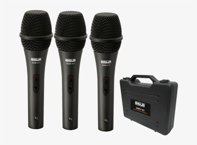 Ahuja Trinity-411 Microphone - Ahuja Microphone, transparent png download
