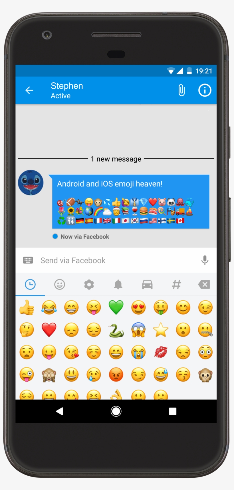 Facebook Messenger, transparent png download