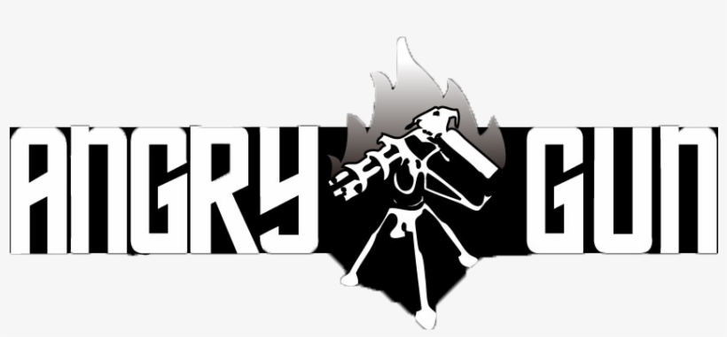 Angry Gun Logo, transparent png download