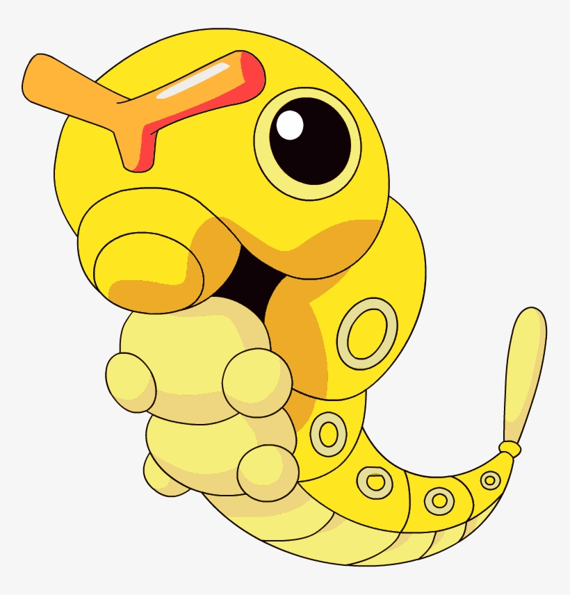13, September 1, 2013 - Shiny Caterpie, transparent png download
