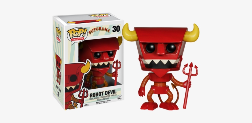 Futurama Funko Pop Robot Devil - Robot Devil Futurama Funko Pop, transparent png download
