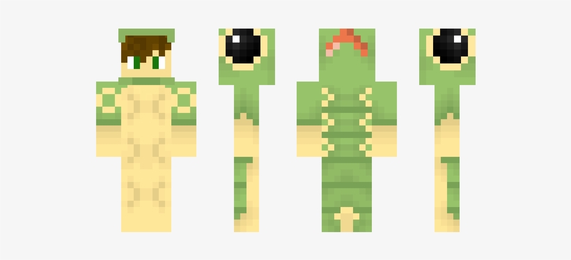 Minecraft Skin Caterpie - Minecraft, transparent png download