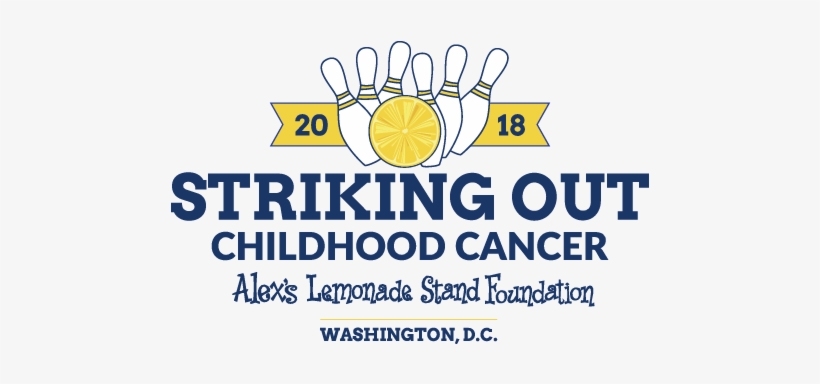 Striking Out Childhood Cancer D - Alexs Lemonade - 20 Fl Oz, transparent png download
