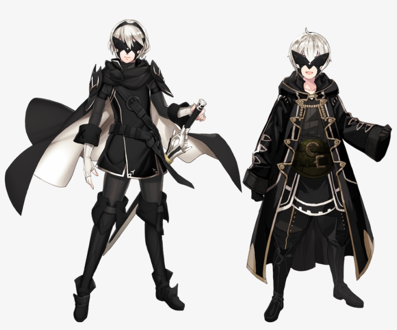 Marth And Male Morgan - Yorha Male, transparent png download
