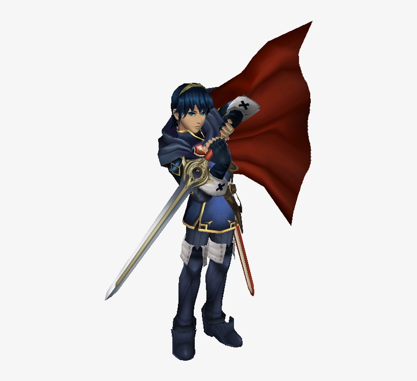 Here's Marth's Fire Emblem - Cartoon, transparent png download