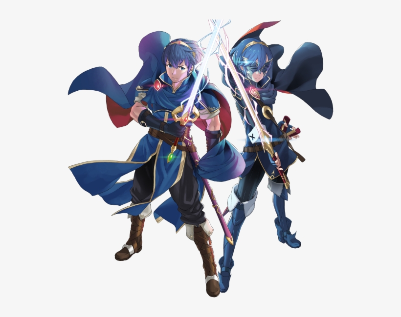 Artworks E Imágenes - Fire Emblem Marth Lucina, transparent png download