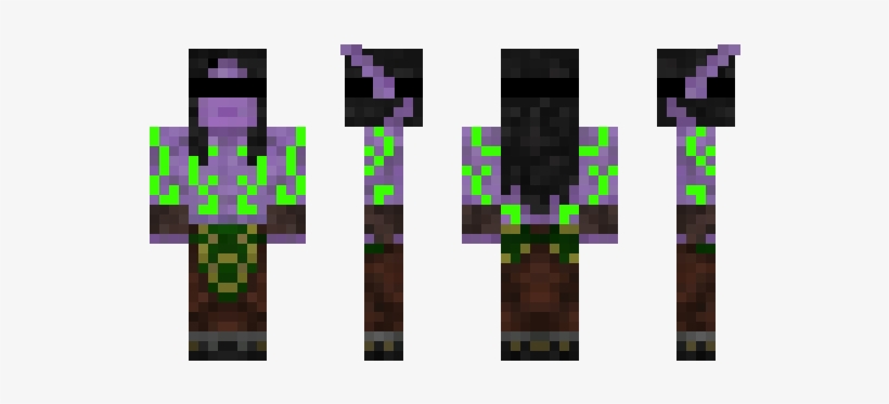 Minecraft Skin Illidan - Skin Surrealpower, transparent png download