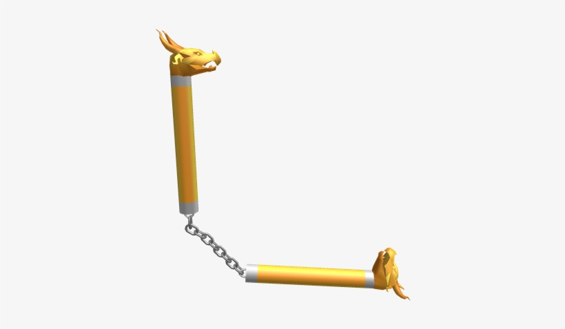 Birth Of The Dragon Nunchucks - Birth Of The Dragon Nunchaku Roblox, transparent png download