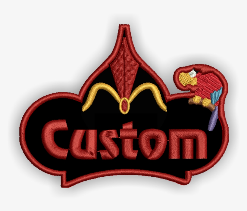 Image Of Jafar Custom Iron-on Patch With Name - Emblem, transparent png download