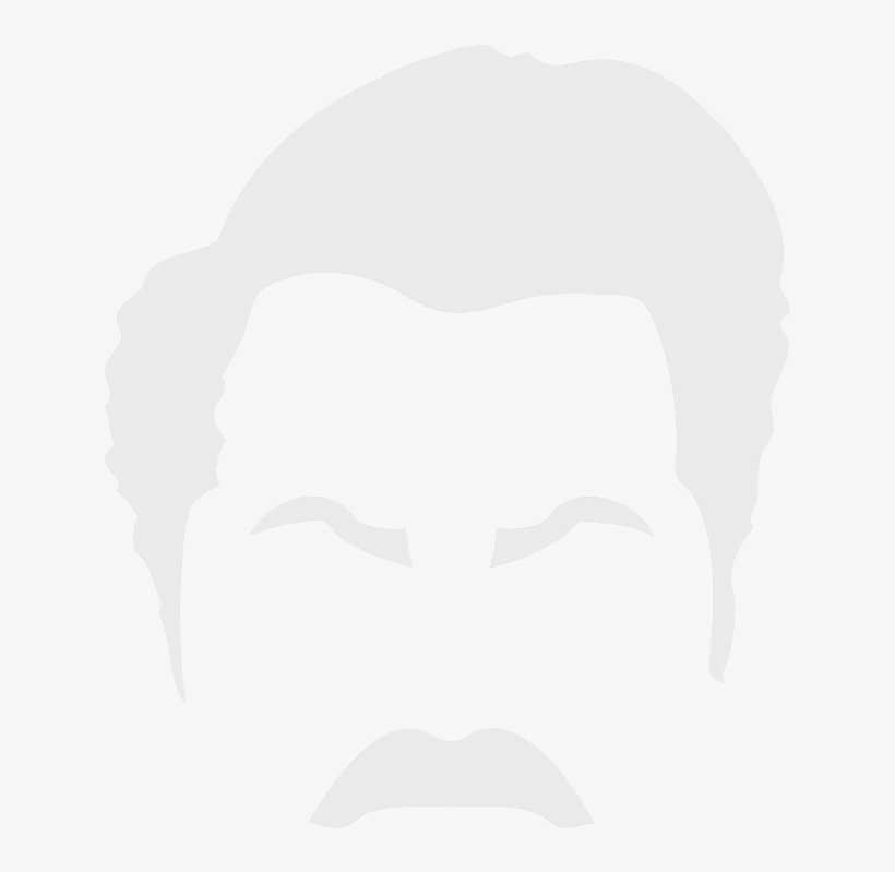 Ron Swanson - Illustration, transparent png download