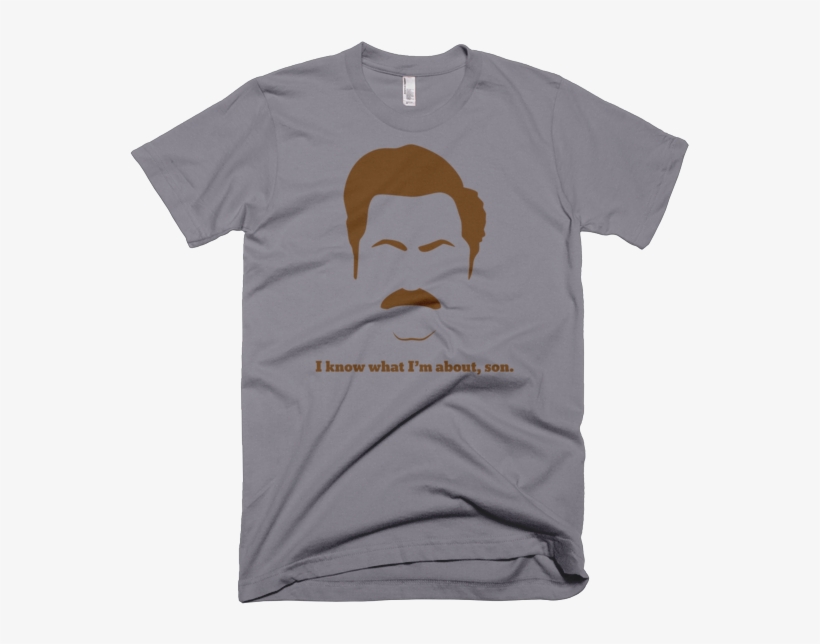 Parks And Rec Ron Swanson T-shirt - Guy Fawkes, Anonymous, Protest, V For Vendetta, Hacker,, transparent png download