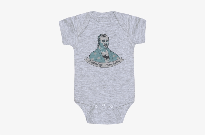 It Rubbed Off Baby Onesy - Potato Baby Meme, transparent png download