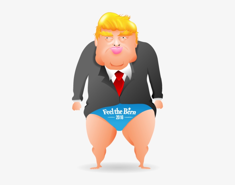 Secretly A Bernie Fan Trump - China And Isis Trump, transparent png download