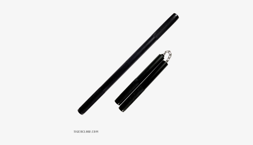 Baton Chuck - Nunchaku Baton, transparent png download