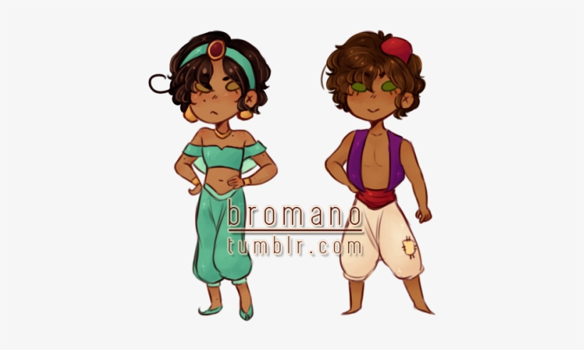Aladdin Au Here They Are, I Might Do More Characters - Cartoon, transparent png download