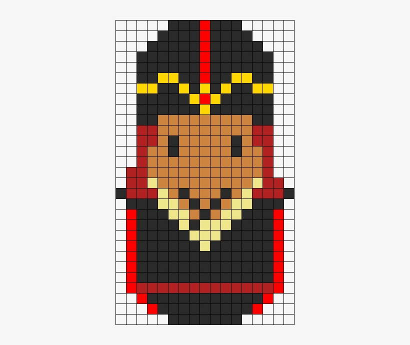 Aladdin Jafar Perler Bead Pattern / Bead Sprite - Perler Pattern Aladdin, transparent png download