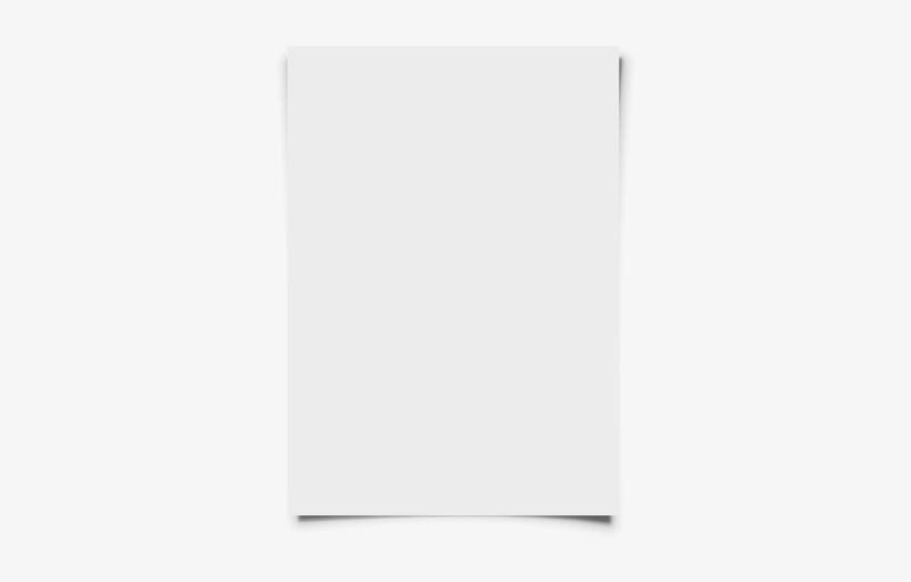 Blank Paper Transparent Png - Peggy Anne-cece Jean Dance, transparent png download