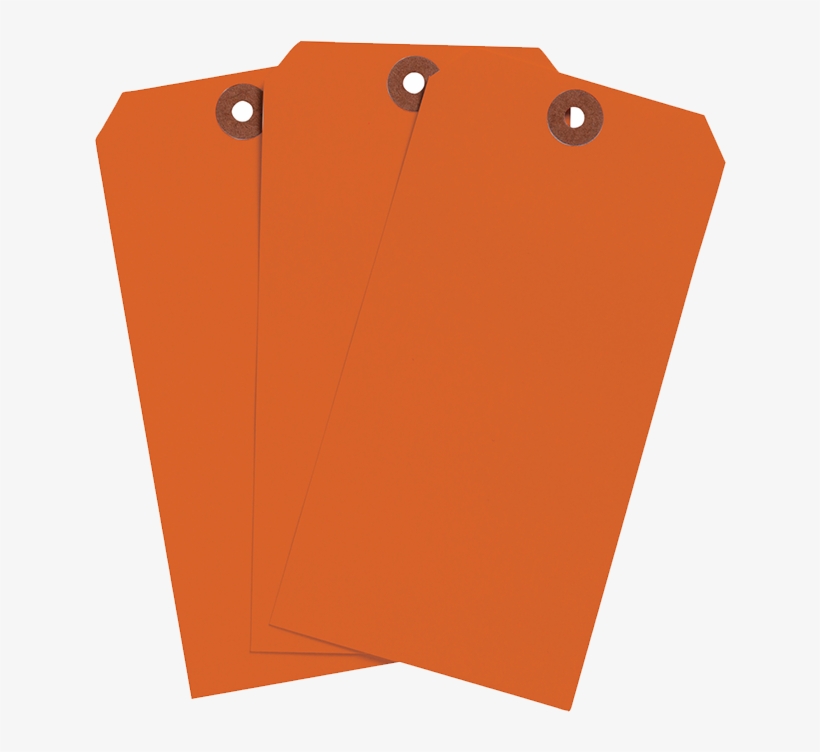 Brady Blank Paper Tag Range Red - Blank Paper Tag, transparent png download