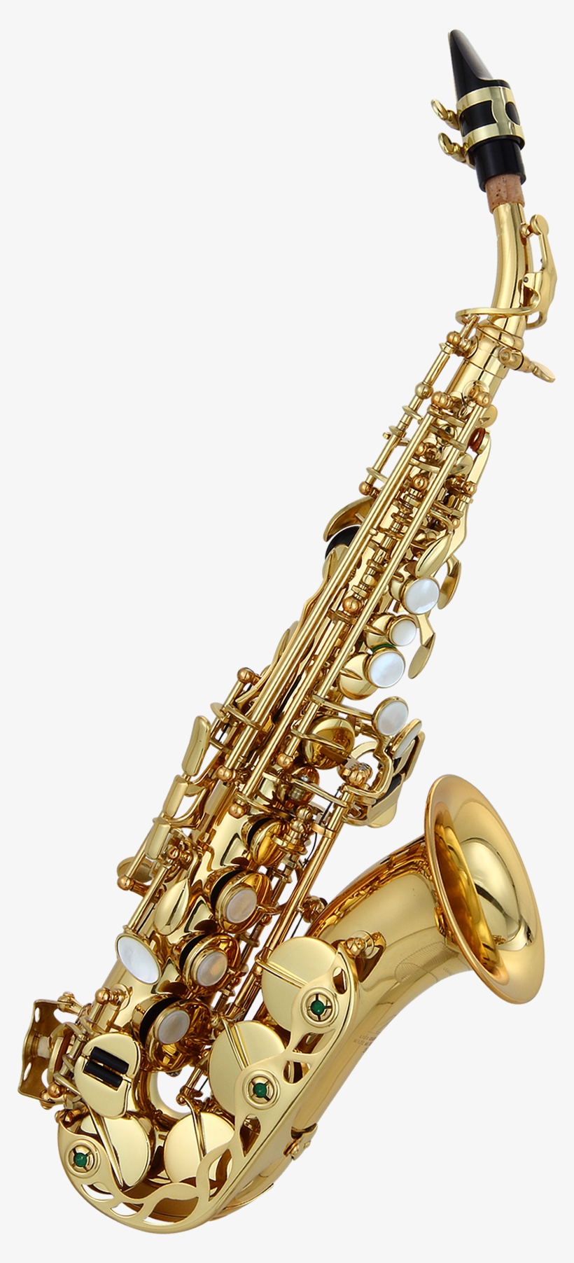 Clip Black And White Download Lien Cheng Co Ltd Curved - Curved Soprano Saxophone Png, transparent png download