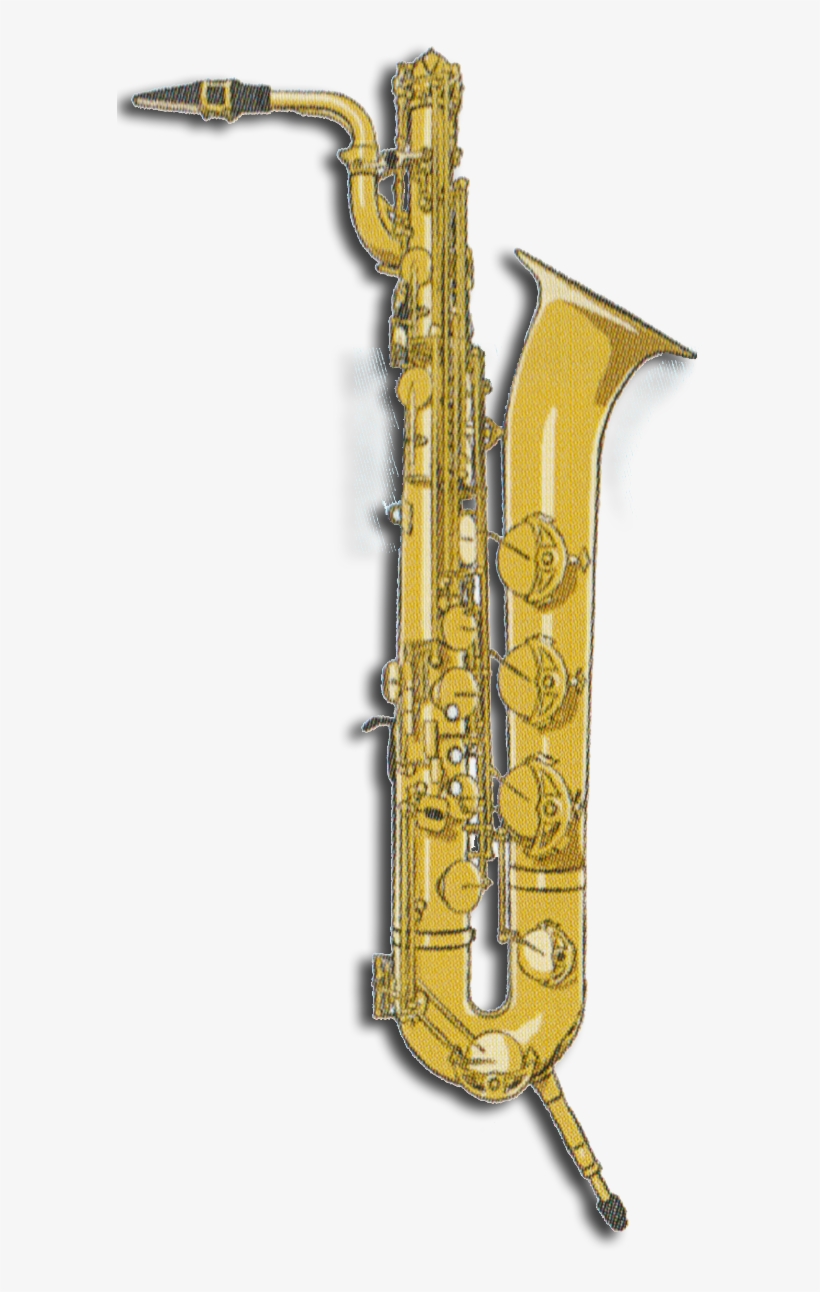 Bt Sax - Saxofone Baritono Png, transparent png download