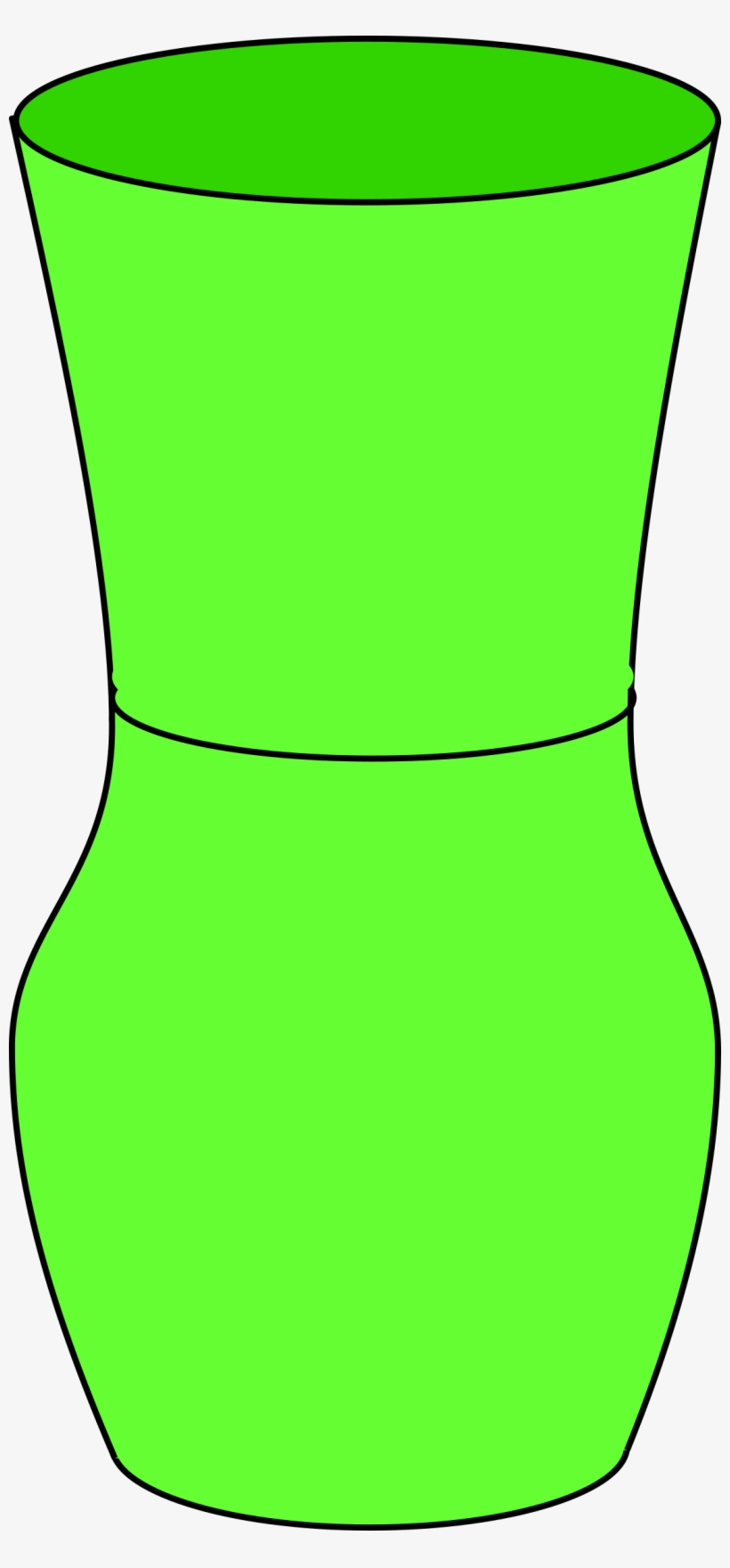 This Free Icons Png Design Of Neon Green Vase, transparent png download