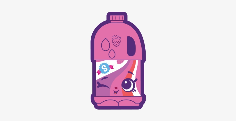 Audrey Strawberry Milk - Flavored Milk, transparent png download