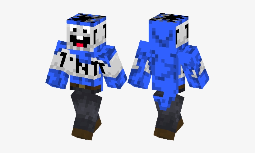 Herobrine Zombie Minecraft Skin, transparent png download