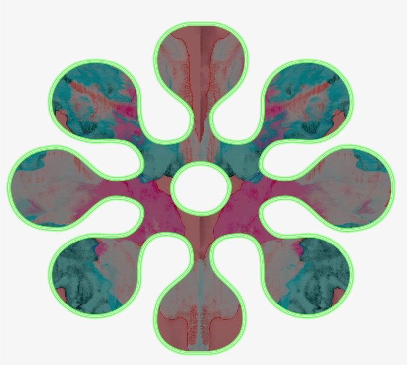 Wheel Flowe Neon Green Border - Alia Bhatt Hq, transparent png download