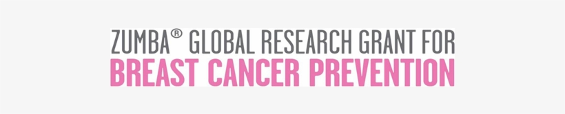 Zumba Global Research Grant For Breast Cancer Prevention - Logo, transparent png download