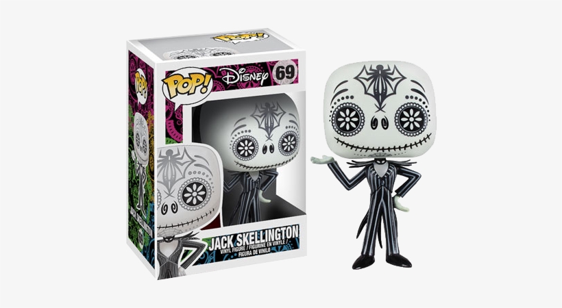 Nightmare Before Christmas Nbx - Pop Disney Day Of The Dead Jack Skellington, transparent png download