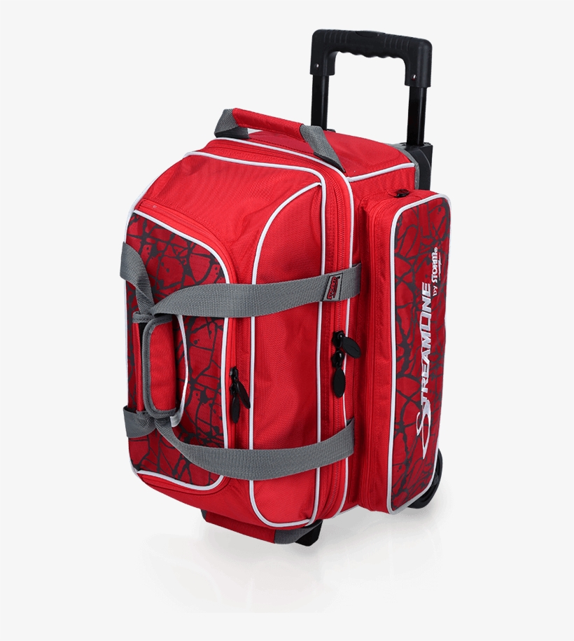 Storm Streamline 2 Ball Roller Red Sparkle - Storm Streamline 2 Ball Roller Bowling Bag- Red Crackle/red, transparent png download